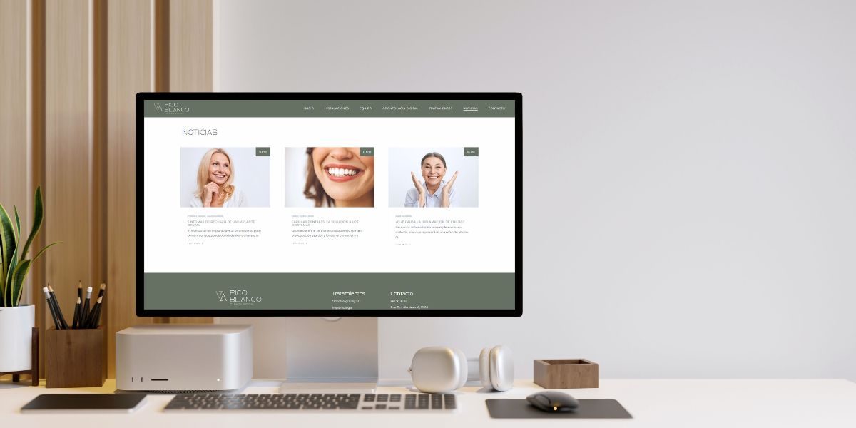 Blog para clínica dental 