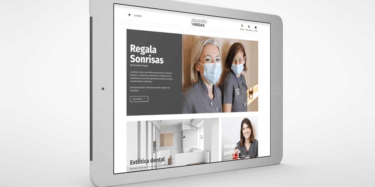 Bousoño Vargas, un diseño de página web de éxito para la clínica dental 